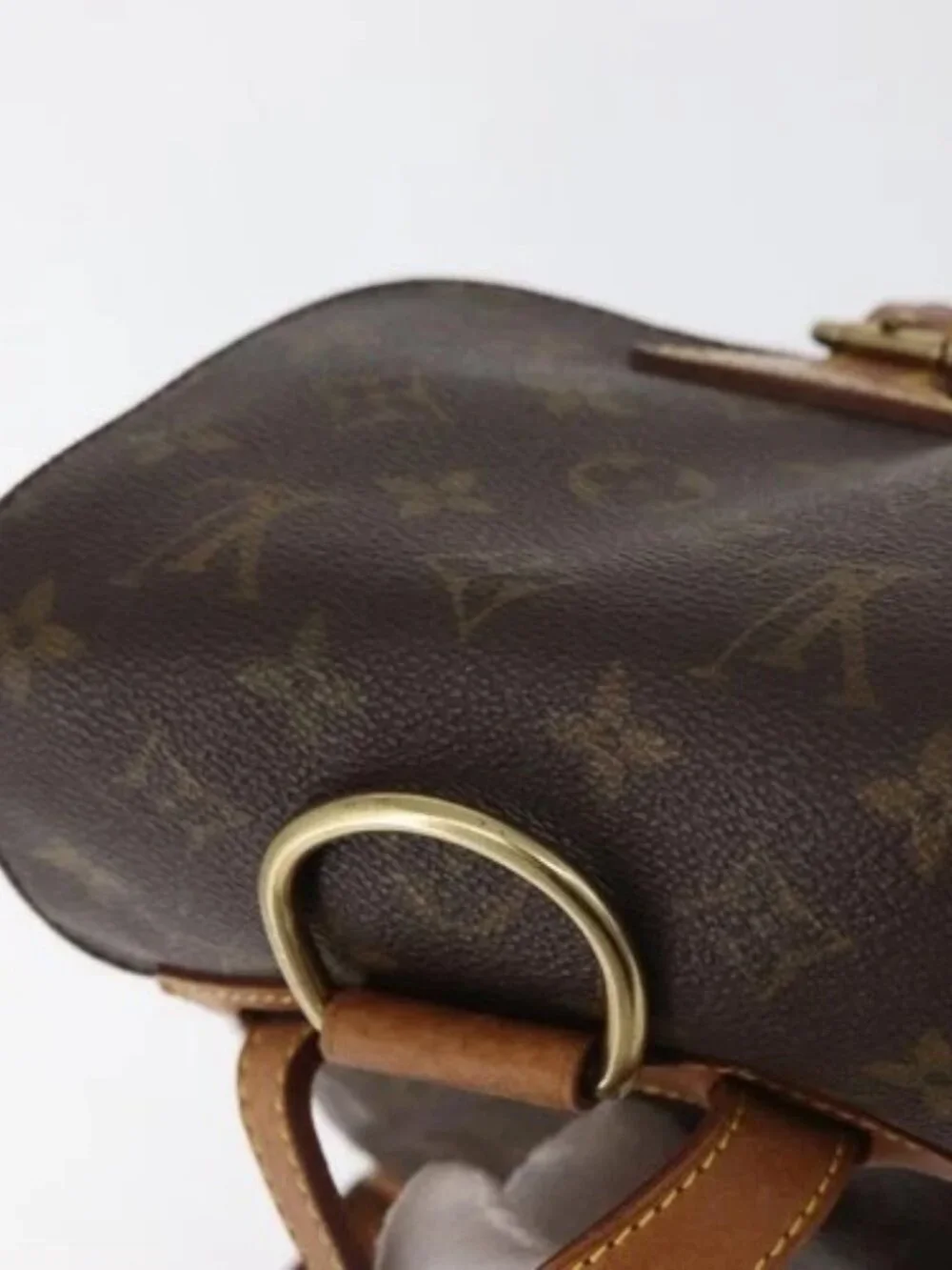 LOUIS VUITTON Monogram Montsouris MM Backpack M51136 LV Auth ka4016A